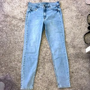 H&M, skinny/ultra high waisted ankle